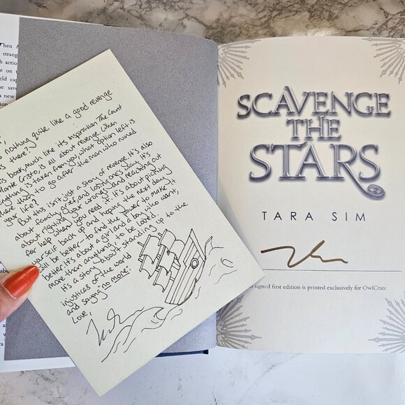 Scavenge the Stars by Tara Sim - Brand New Owlcrate Special Edition - Picture 2 of 3
